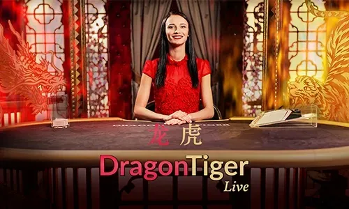 Live Baccarat table with a dealer at Jiliok